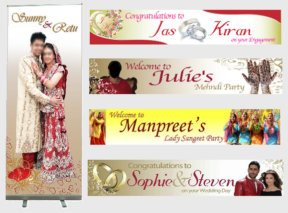 Indian wedding banners